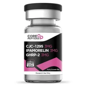CJC 1295 ipamorelin GHRP-2 blend 9mg triple GH secretagogue research lyophilised vial